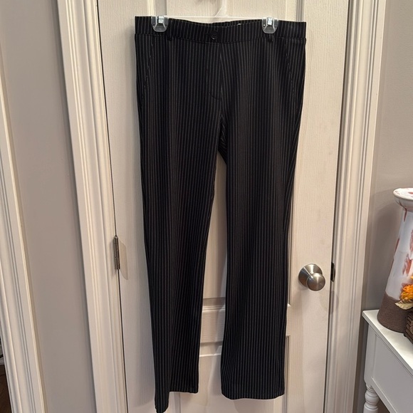 Betabrand Pants - Betabrand Pinstripe Dress Pants Yoga Pants. Size large